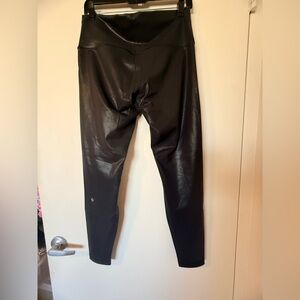 Lululemon Black Shiny Leggings